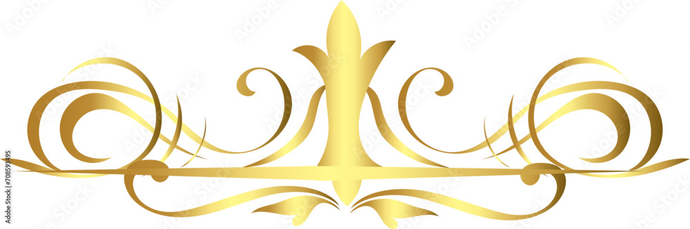 Decorative calligraphic elements for decoration. Decorative calligraphic elements for decoration.