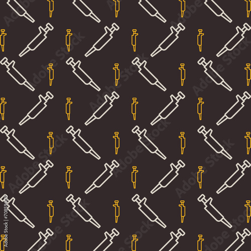 Pipette trendy pattern repeating vector beautiful illustration background