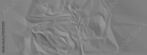 Black paper texture background. Black crumpled paper texture in low light background