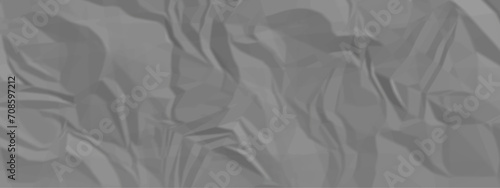 Black paper texture background. Black crumpled paper texture in low light background
