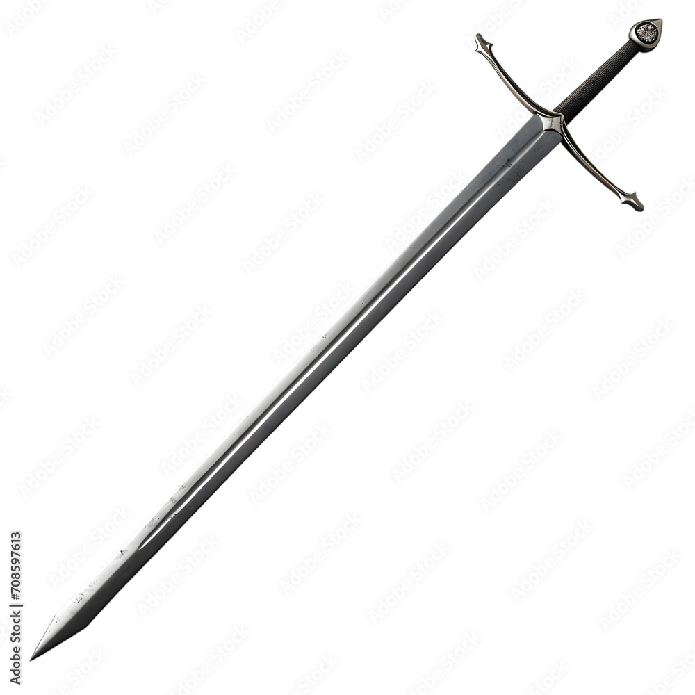 Sword isolated on transparent background Sword isolated on transparent background