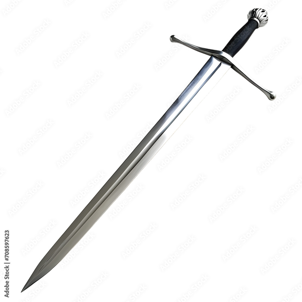 Sword isolated on transparent background Sword isolated on transparent background