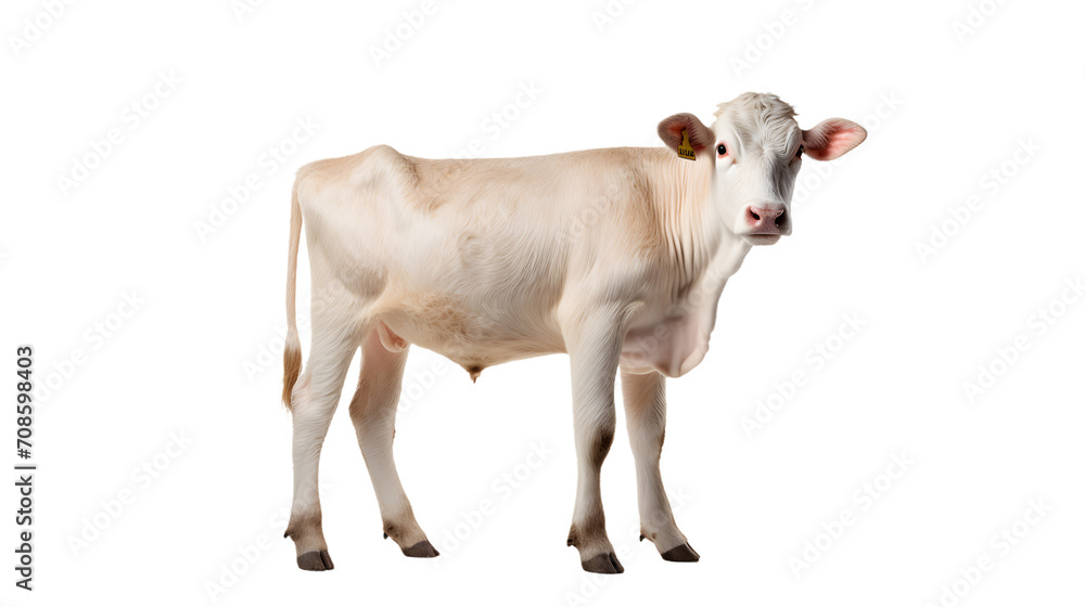 A majestic bovine beauty, with a proud stance and gentle snout, stands out against the darkness of the background, embodying the grace and strength of the animal kingdom A majestic bovine beauty, with a proud stance and gentle snout, stands out against the darkness of the background, embodying the grace and strength of the animal kingdom