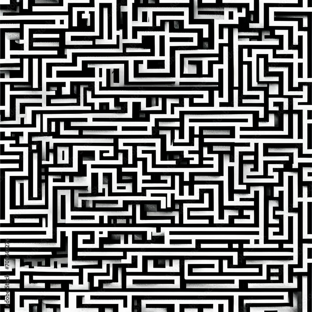 maze pattern illustration background maze pattern illustration background