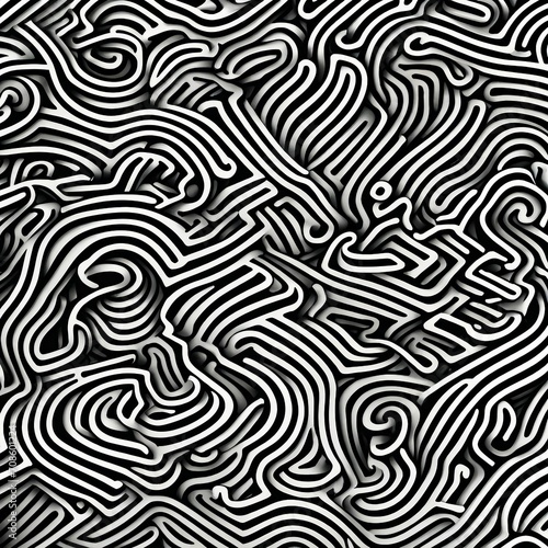 maze pattern illustration background