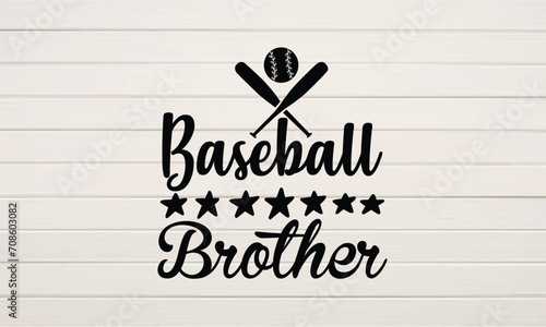 Baseball Brother svg