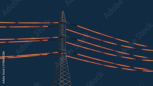 Pylons for the Transmission of Power and Electricity