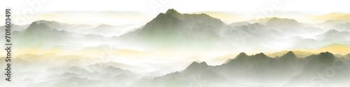 panorama of the mountains