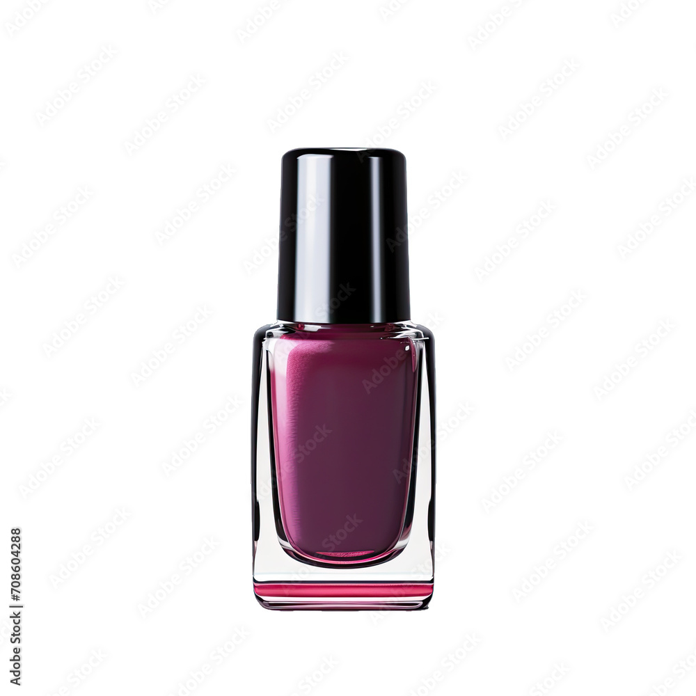 A Bottle of Nail Polish.. Isolated on a Transparent Background. Cutout PNG. A Bottle of Nail Polish.. Isolated on a Transparent Background. Cutout PNG.