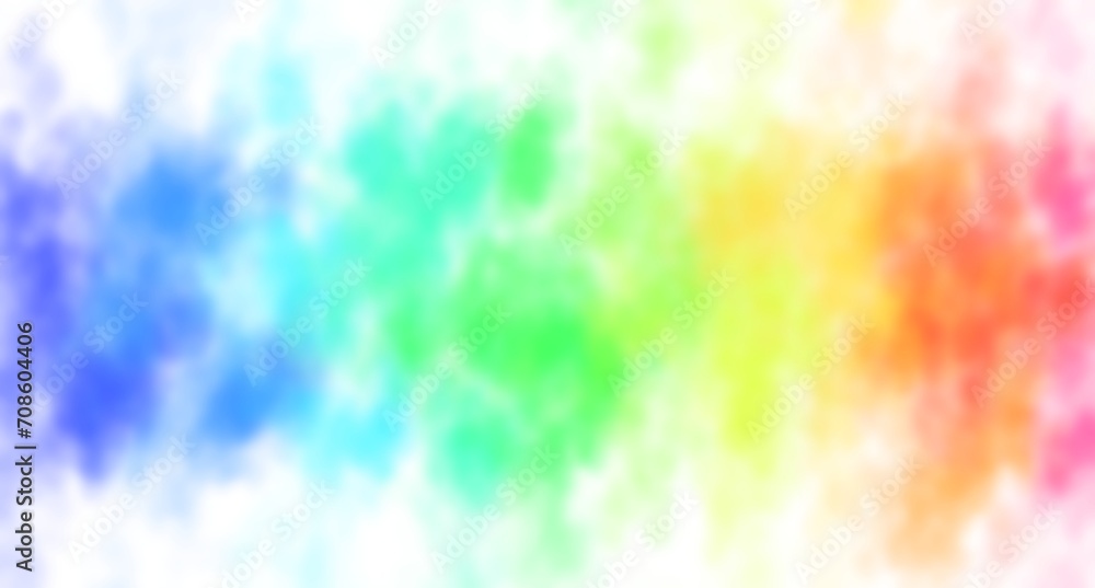 Rainbow watercolor banner background on white. Creative paint gradients, fluids, splashes and stains. Abstract colorful brushes design background. Rainbow watercolor banner background on white. Creative paint gradients, fluids, splashes and stains. Abstract colorful brushes design background.