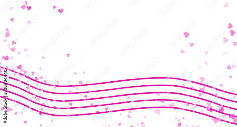 Simple background with pink curve lines and love shape, valentine concept. Simple background with pink curve lines and love shape, valentine concept.