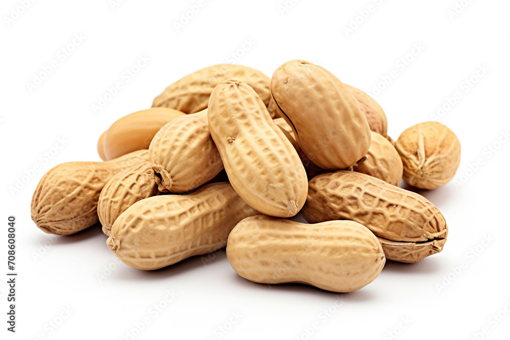 Penaut isolated on white background created with Generative Ai Penaut isolated on white background created with Generative Ai