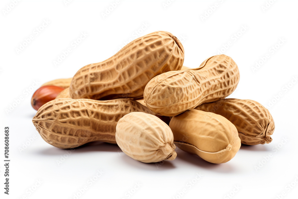 Penaut isolated on white background created with Generative Ai Penaut isolated on white background created with Generative Ai