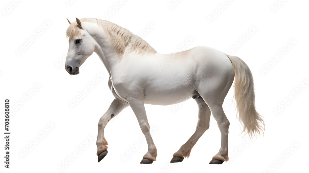 A majestic mustang mare with a sorrel coat and flowing mane gallops gracefully through a field, embodying the wild beauty of the animal kingdom A majestic mustang mare with a sorrel coat and flowing mane gallops gracefully through a field, embodying the wild beauty of the animal kingdom
