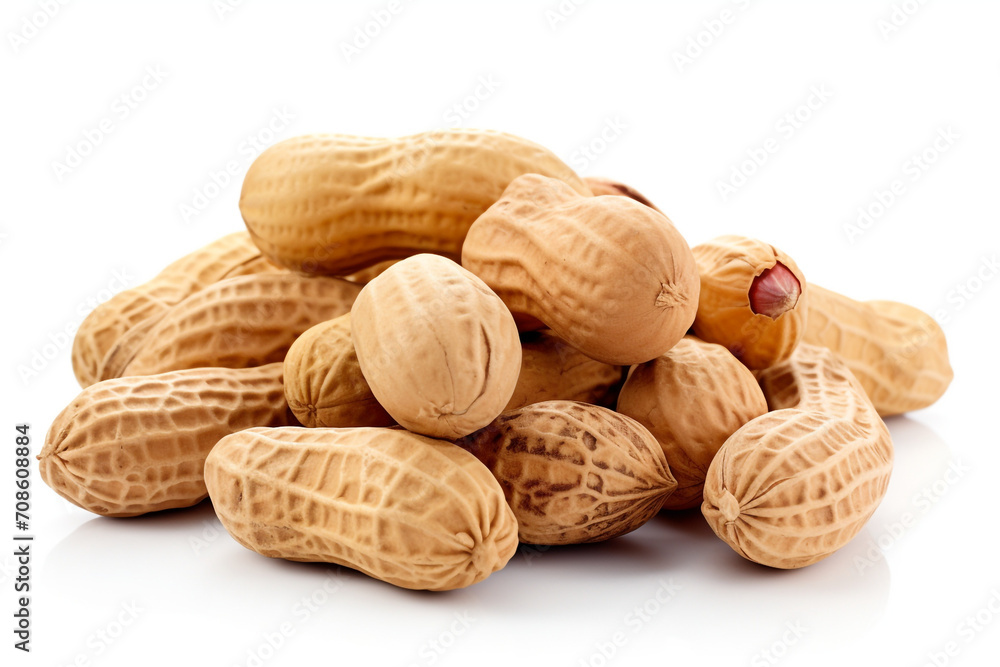 Penaut isolated on white background created with Generative Ai Penaut isolated on white background created with Generative Ai