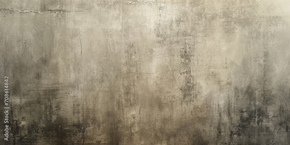 Weathered Concrete Texture with Stains and Cracks for Grunge Design