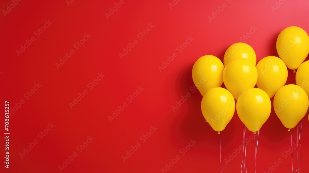 red and yellow balloons red and yellow balloons
