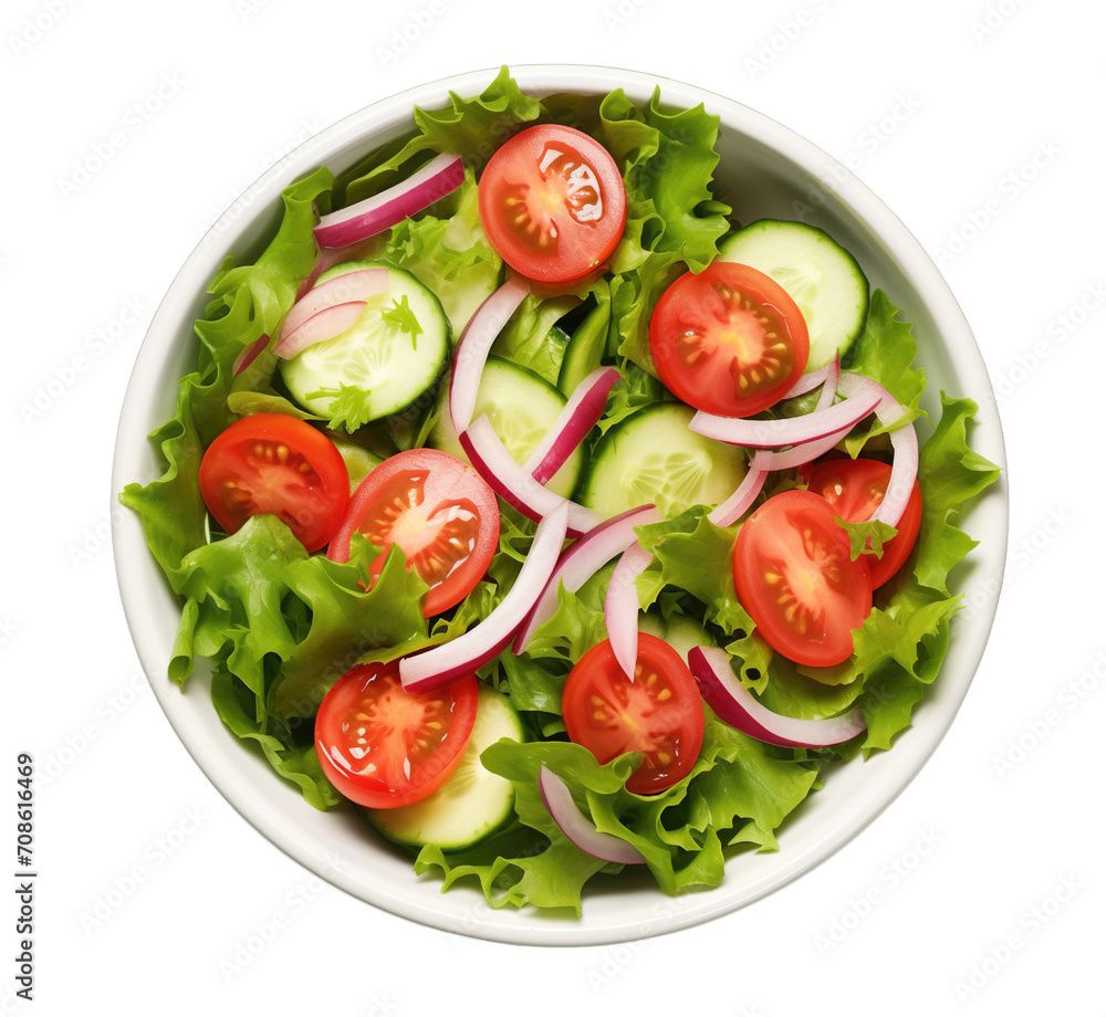 Green salad isolated on transparent background. PNG file, cut out Green salad isolated on transparent background. PNG file, cut out