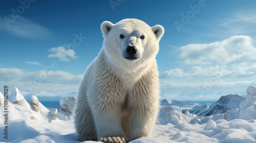 A Polar bear animal photo