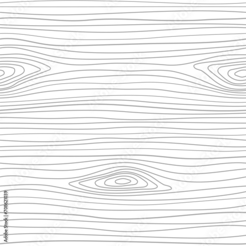 Seamless wooden pattern. Wood grain texture. Wavy lines.