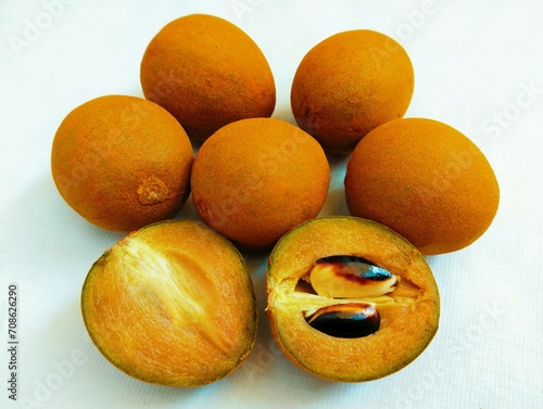 Photography Sapota chico fruit sapodilla manilkara zapota plantfruit food sapoche sapotille