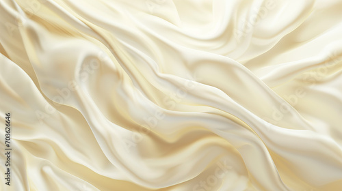 Ivory Illumination: Soft, Creamy White Bathed in Gentle Light