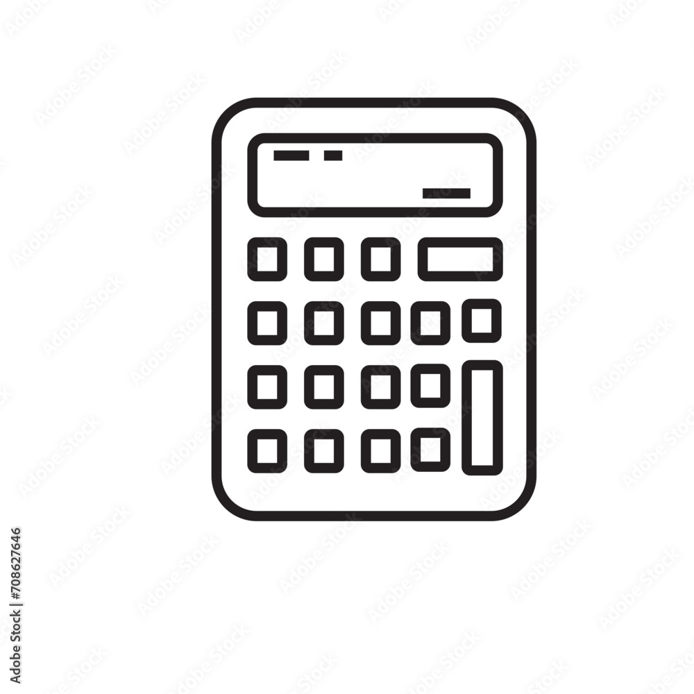 School Outline Icon School Outline Icon
