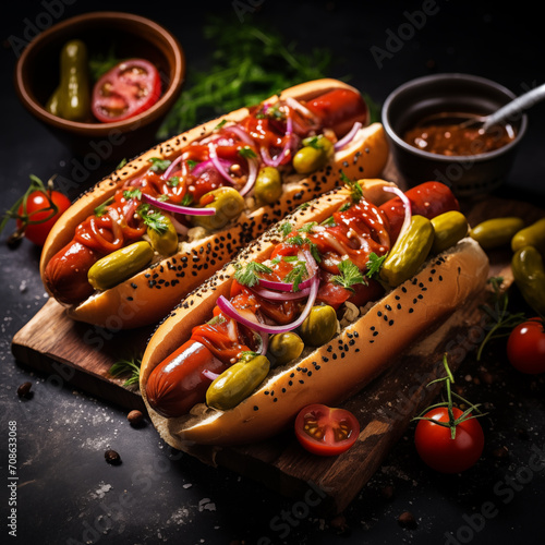 Hotdog fast food