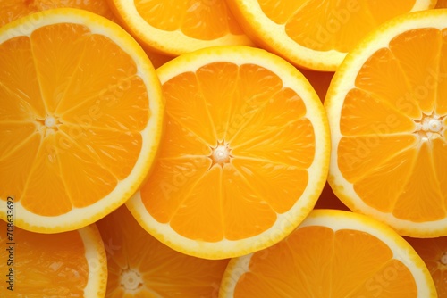 sliced orange background