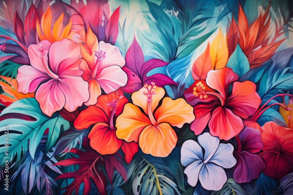 Embrace the warmth of summer with vibrant and captivating background Embrace the warmth of summer with vibrant and captivating background