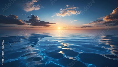 sunrise over the ocean © CreativeVirginia