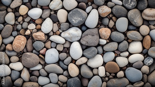 Background from pebbles. Pebble texture. Gravel for garden paths