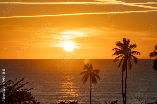 Sunset. Rincon  Puerto Rico