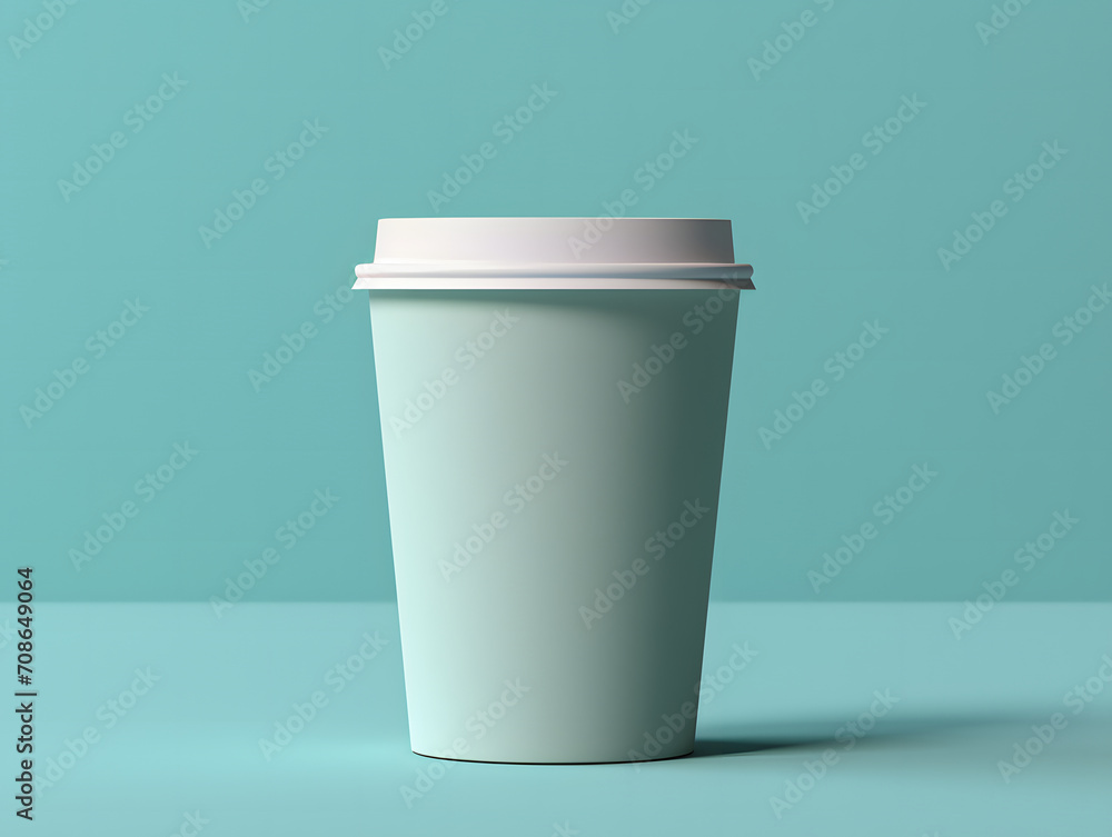 3D Blank Paper Large Coffee Cup Mockup 3D Blank Paper Large Coffee Cup Mockup