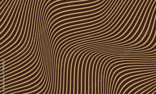 abstract geometric diagonal brown wave line pattern.