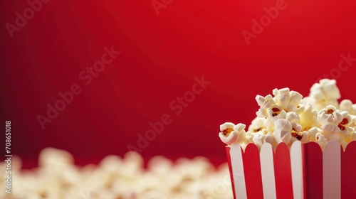 Cinema advertisment background with copy space