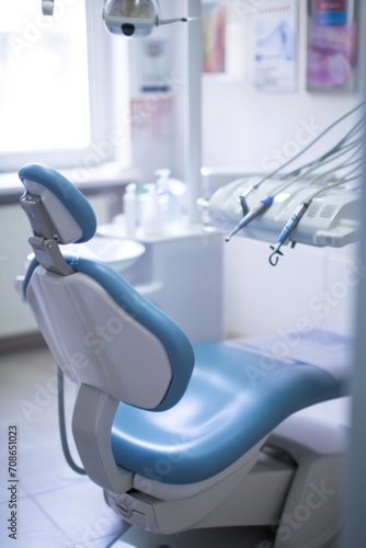 Dental clinic advertisment background with copy space