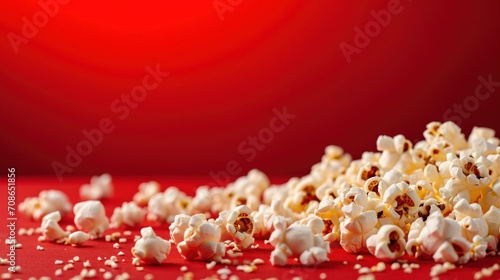 Cinema advertisment background with copy space