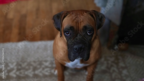 Boxer portrait