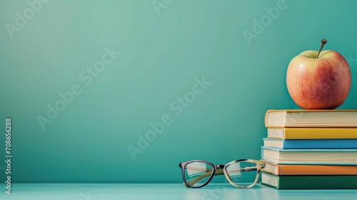 English class advertisment background with copy space