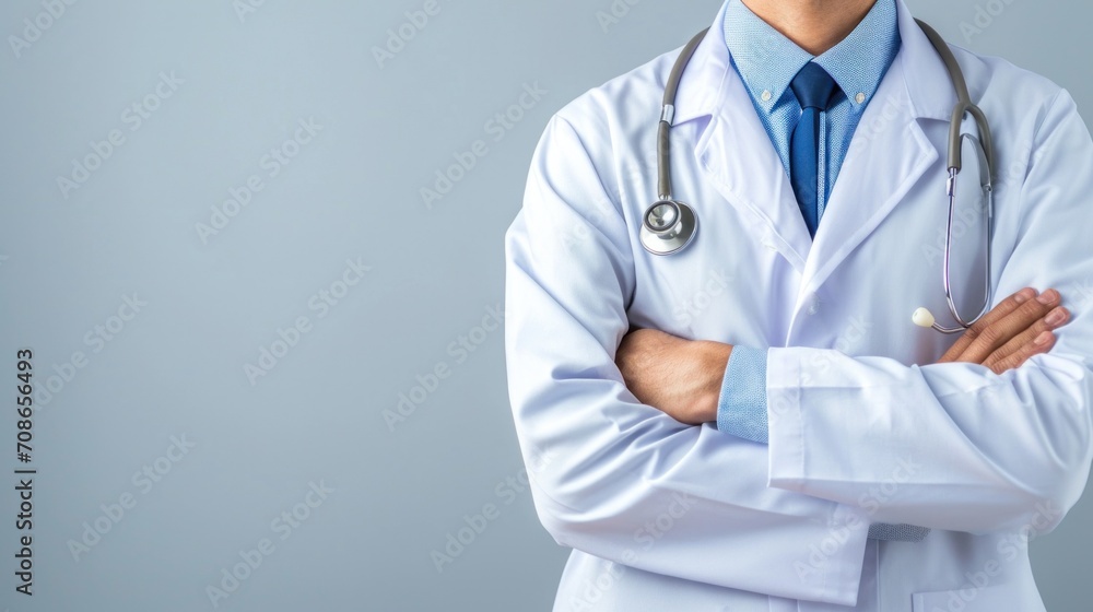 doctor advertisment background with copy space