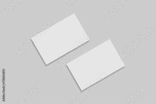 Blank mockup for bussiness card design