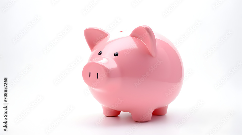 piggy bank isolated on white piggy bank isolated on white