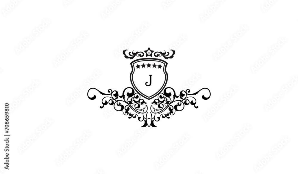 Luxury Alphabetical Retro Logo Luxury Alphabetical Retro Logo