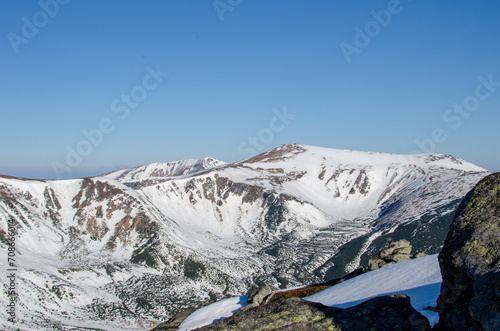 snow covered mountain