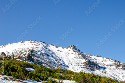 winter mountain landscape