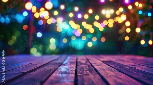 night summer party advertisment background with copy space