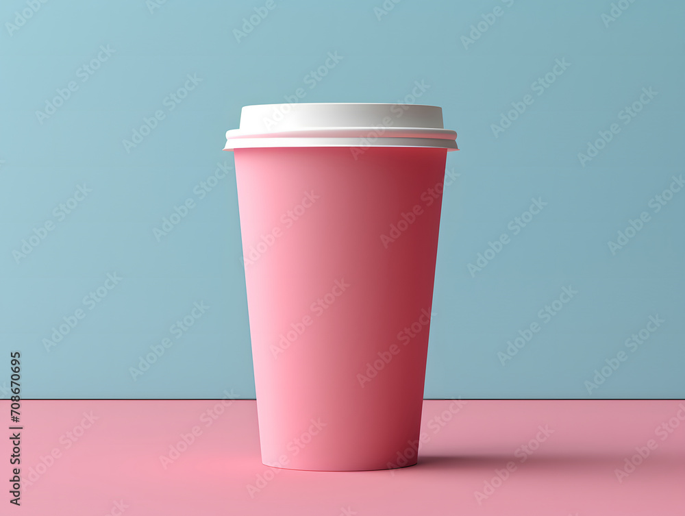 3D Blank Paper Large Coffee Cup Mockup 3D Blank Paper Large Coffee Cup Mockup