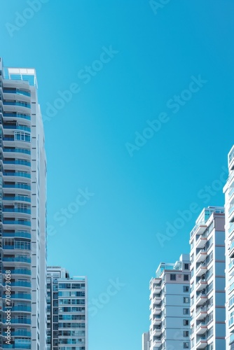 real estate advertisment background with copy space