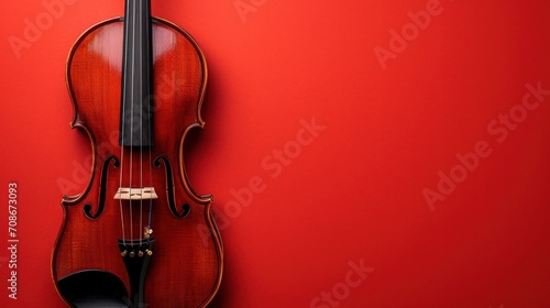 Violin Concert advertisment background with copy space